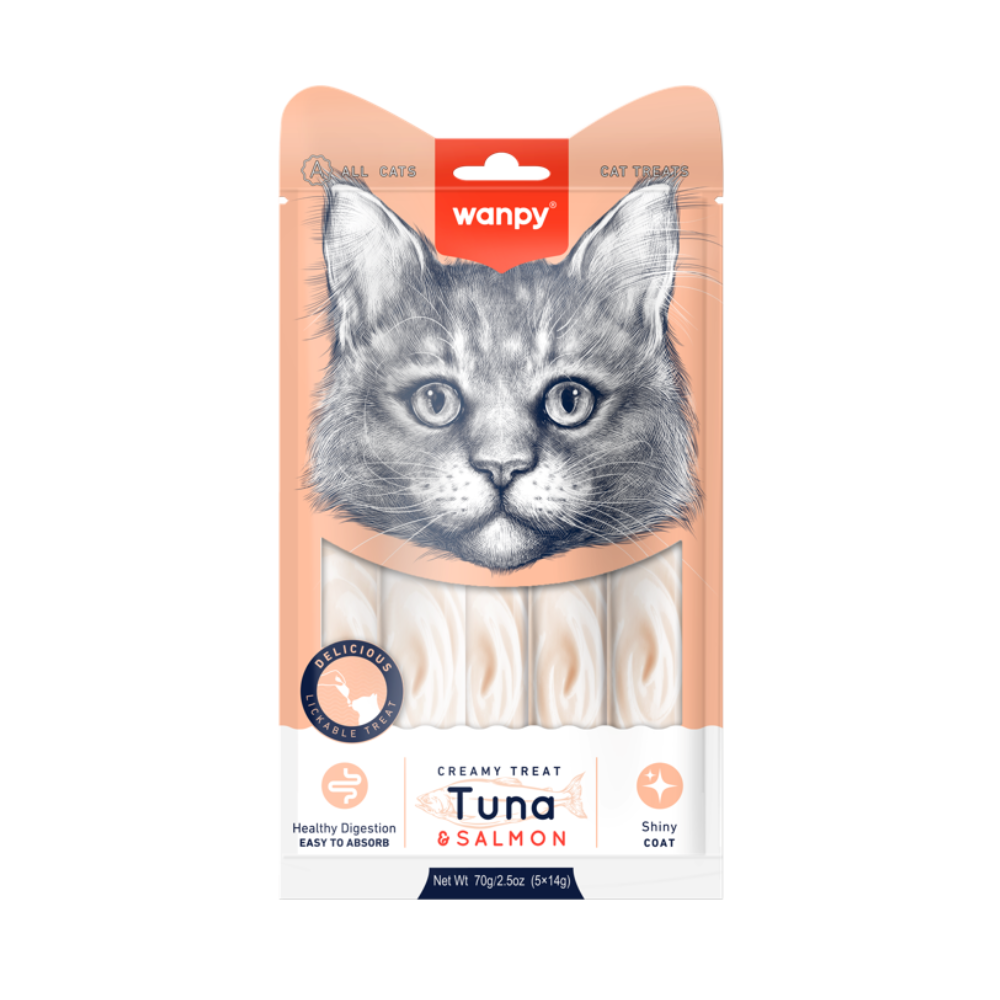 Creamy de Atún y Salmón para Gatos - 70 grs